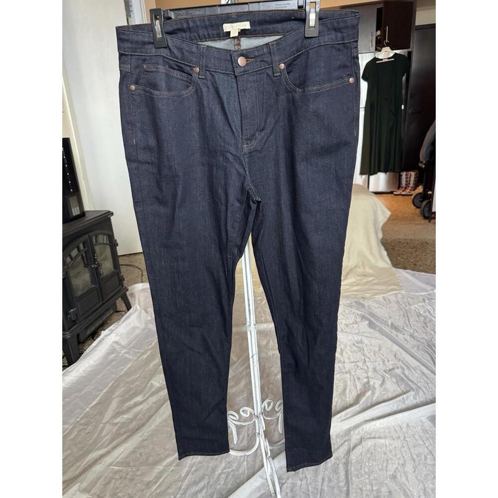 Eileen Fisher Skinny Jeans Organic Cotton Stretch Size 14 Or XL